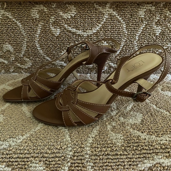 Ann Taylor LOFT Strappy Heels - Picture 1 of 6